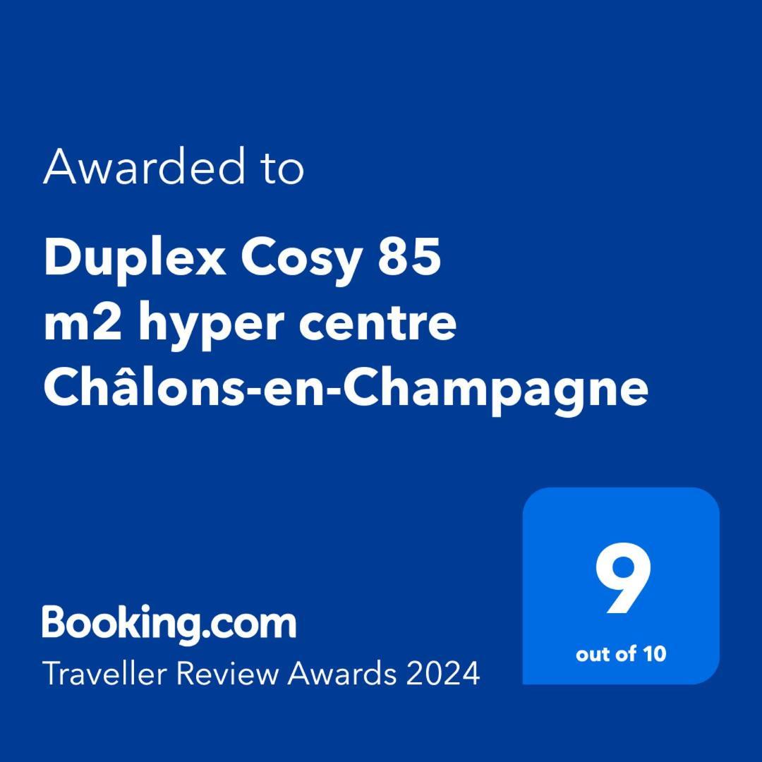 Duplex Cosy 85 M2 Hyper Centre Chalons-En-Champagne Apartment Ngoại thất bức ảnh